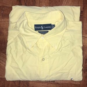 Yellow Ralph Lauren shirt